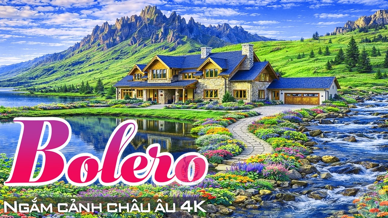 Vui như Tết mở to nghe Nhạc LK 2026 TRỮ TÌNH mê đắm hồn BOLERO ngắm Cảnh Đẹp Châu Âu 4K