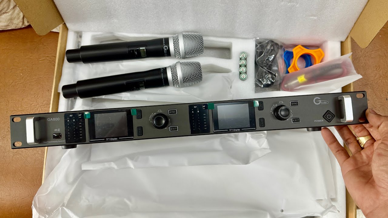 Micro Sự Kiện G-AUDIO GA-800 ae đi show rất tuyệt vời với bộ Mic này | Minh Anh Audio 0938.641.445