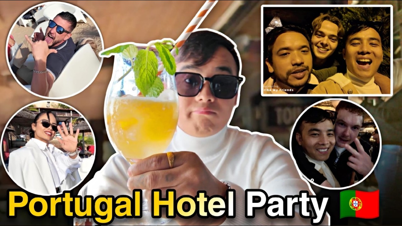 Portugal मा Hotel Staff को Luxury Villa Party 😍 | Hotel Job Life | Nepali Vlog | Pasang Lama Vlog