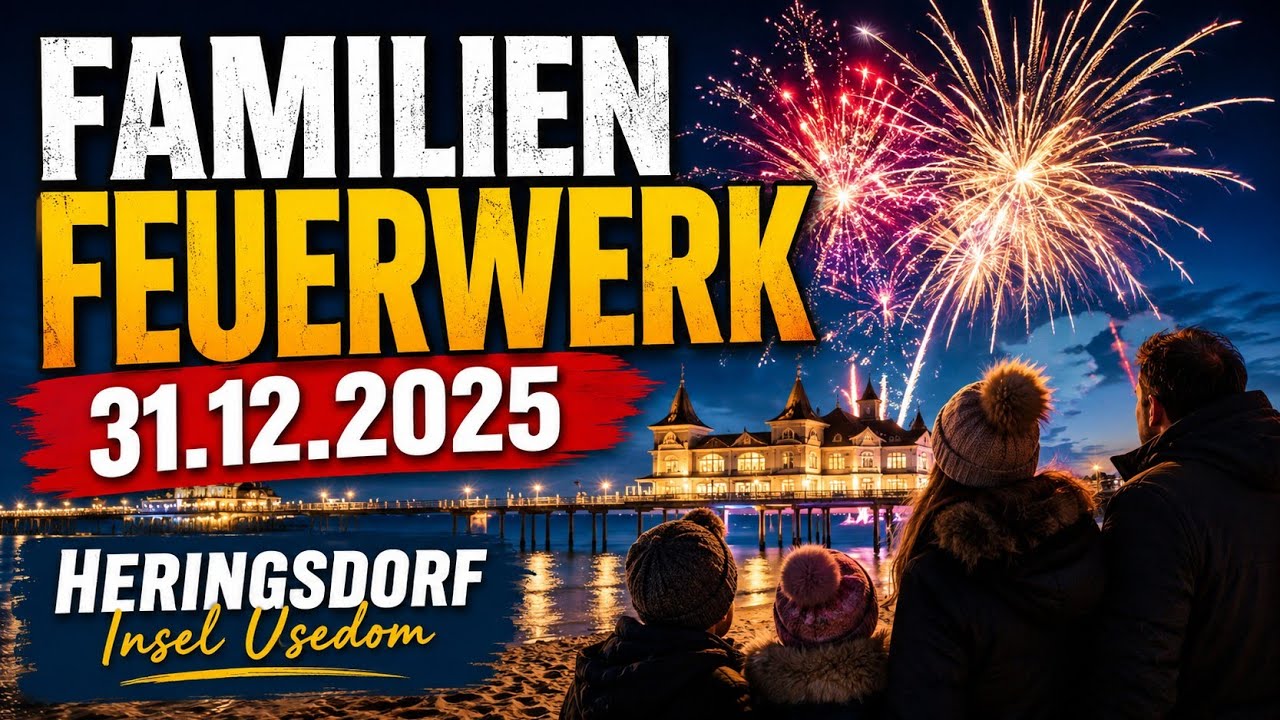 Familienfeuerwerk Heringsdorf Usedom 31 12 2025