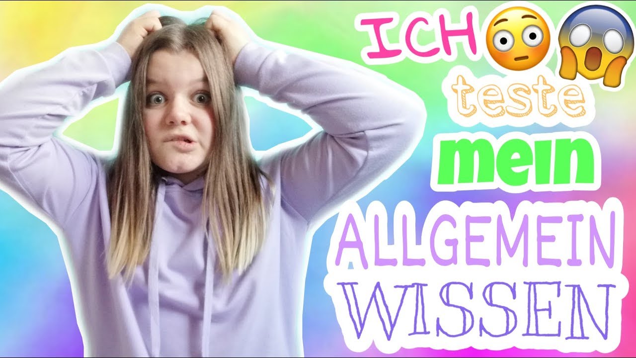 Ich teste mein ALLGEMEINWISSEN! 😱🤐 | JustMello