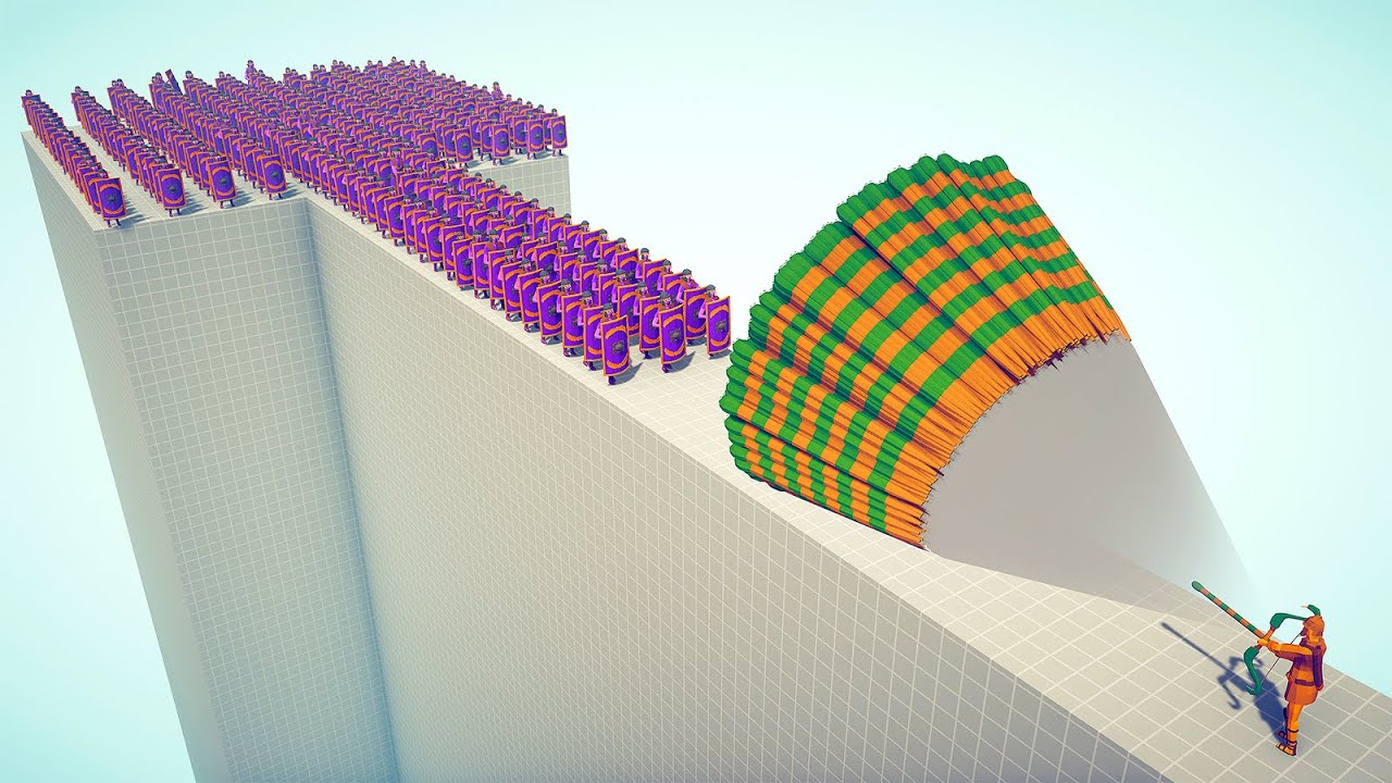 100x SHIELD BEARER vs EVERY DUO GODS - Totally Accurate Battle Simulator TABS