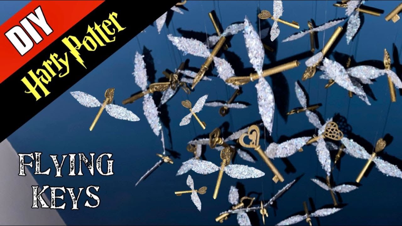 ⚡️Harry Potter DIY: Flying Keys - Mobile