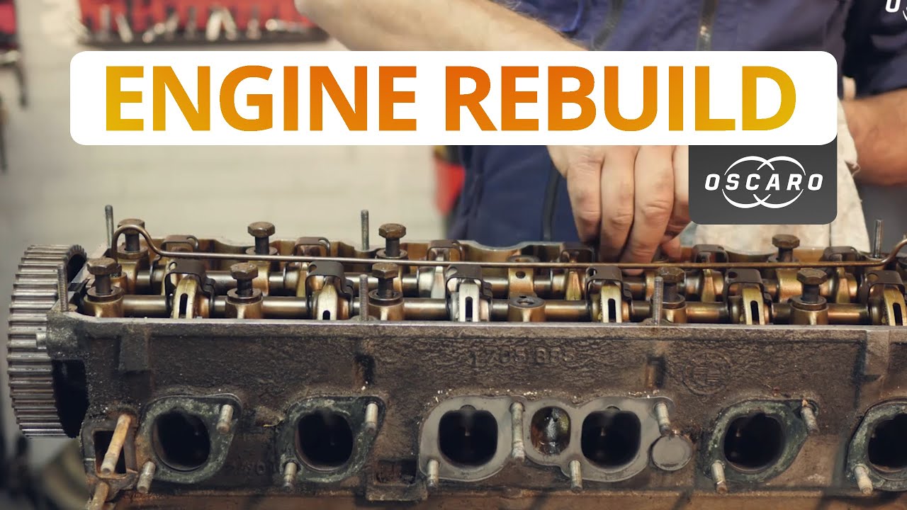 BMW E30 Restauracióm de motor M20B25 - Timelapse