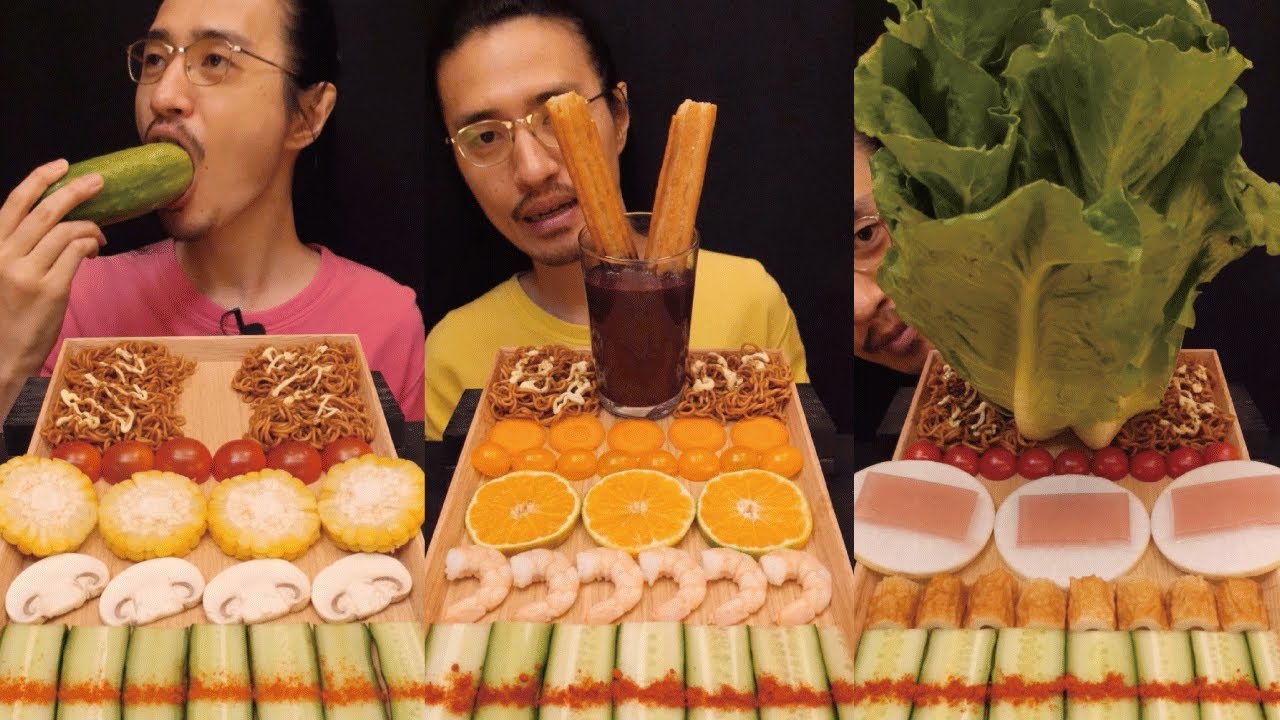 [1 Hour] Sato Aki Mukbang ASMR 🥒🥒🥒 | Compilation Video part 1,743