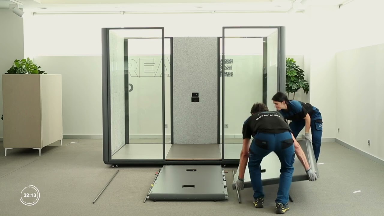 Montaje cabina acústica Domus XL