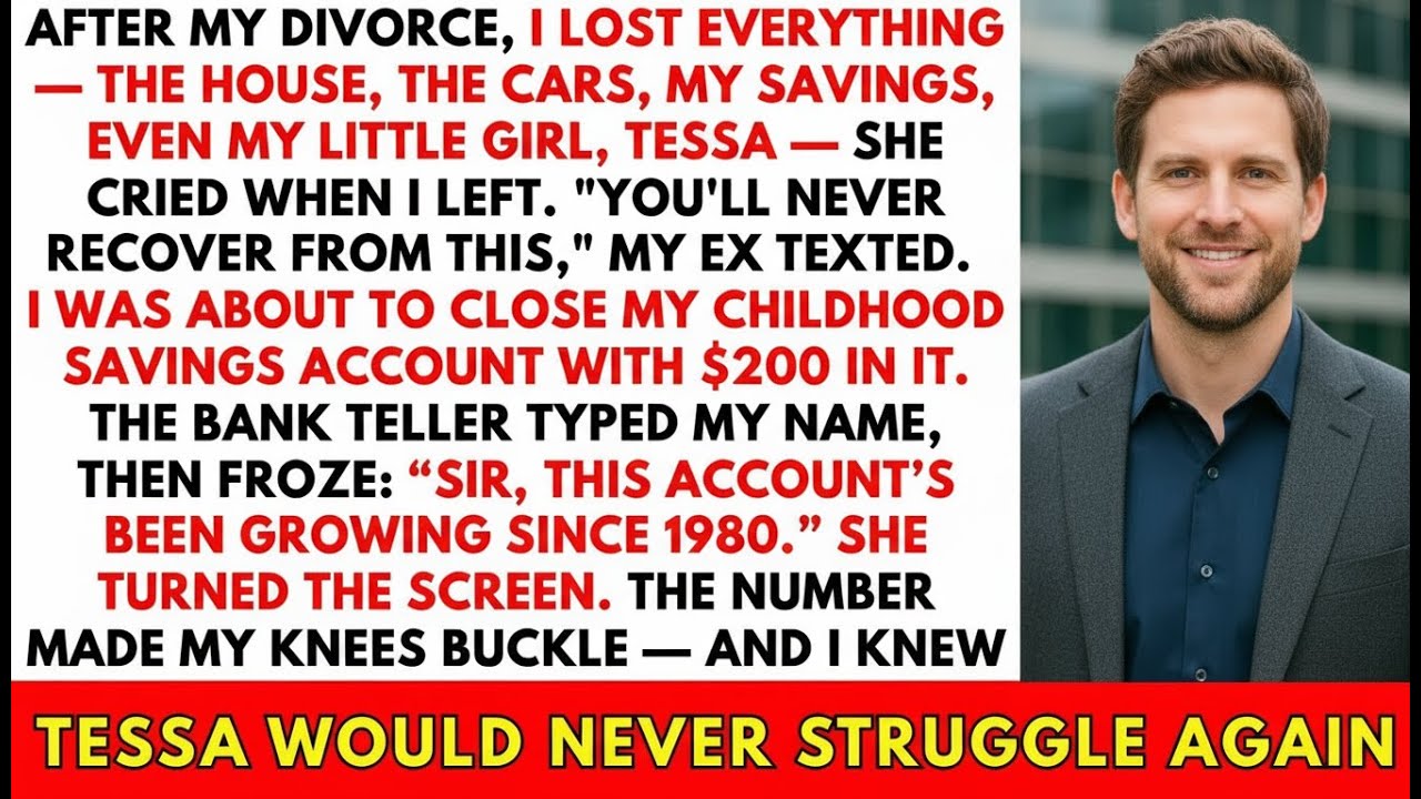 My 7yo Daughter Cried Daddy Don't Go—Then a $50 Bank Account From 1980 Changed Everything