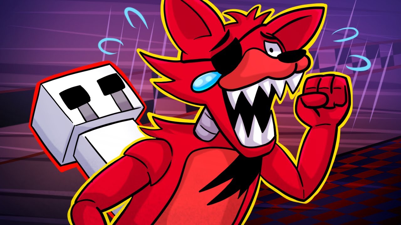 Foxy Possessed By Crying Child! Minecraft FNAF Roleplay