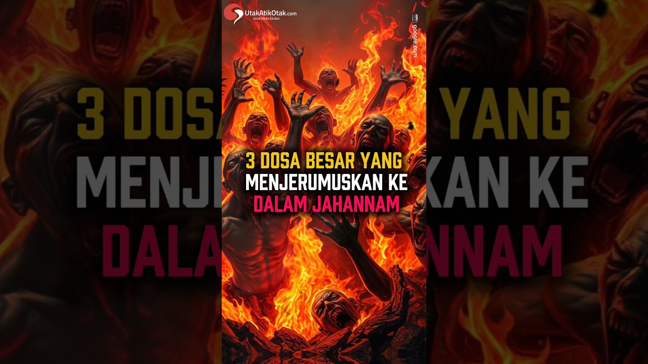 3 Dosa Besar yang Menjerumuskan ke dalam Jahannam #shortsfeed #islamicstatus #islamicvideo #dakwah