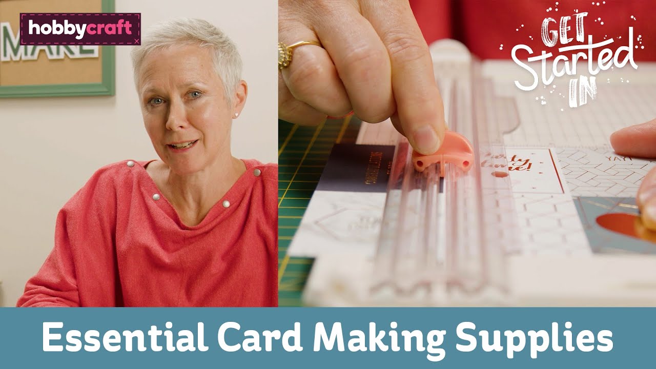Essential Card Making Supplies | Get Started in Card Making | Hobbycraft