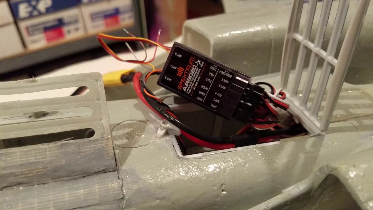 Spektrum AR9020 - Running with ONE Satellite Antenna