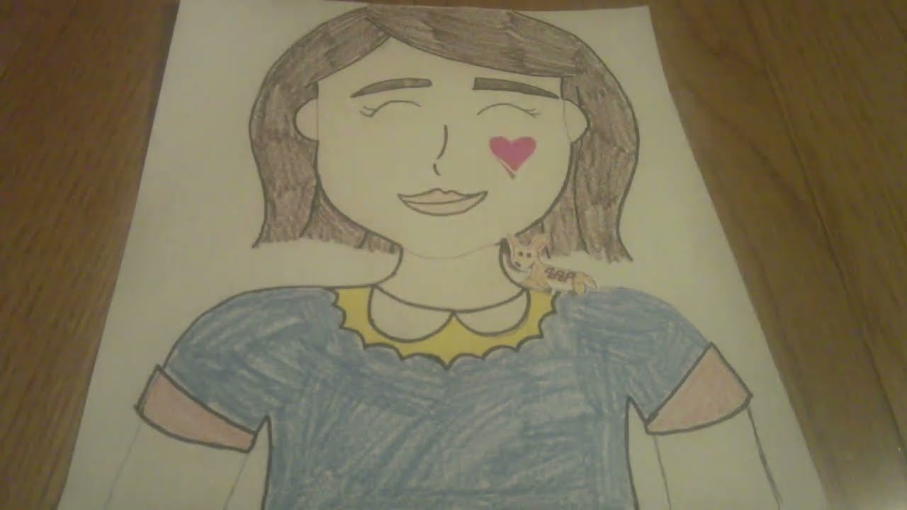 Snow White inspired accessories stop motion / paper animation (with sequins) and styling head