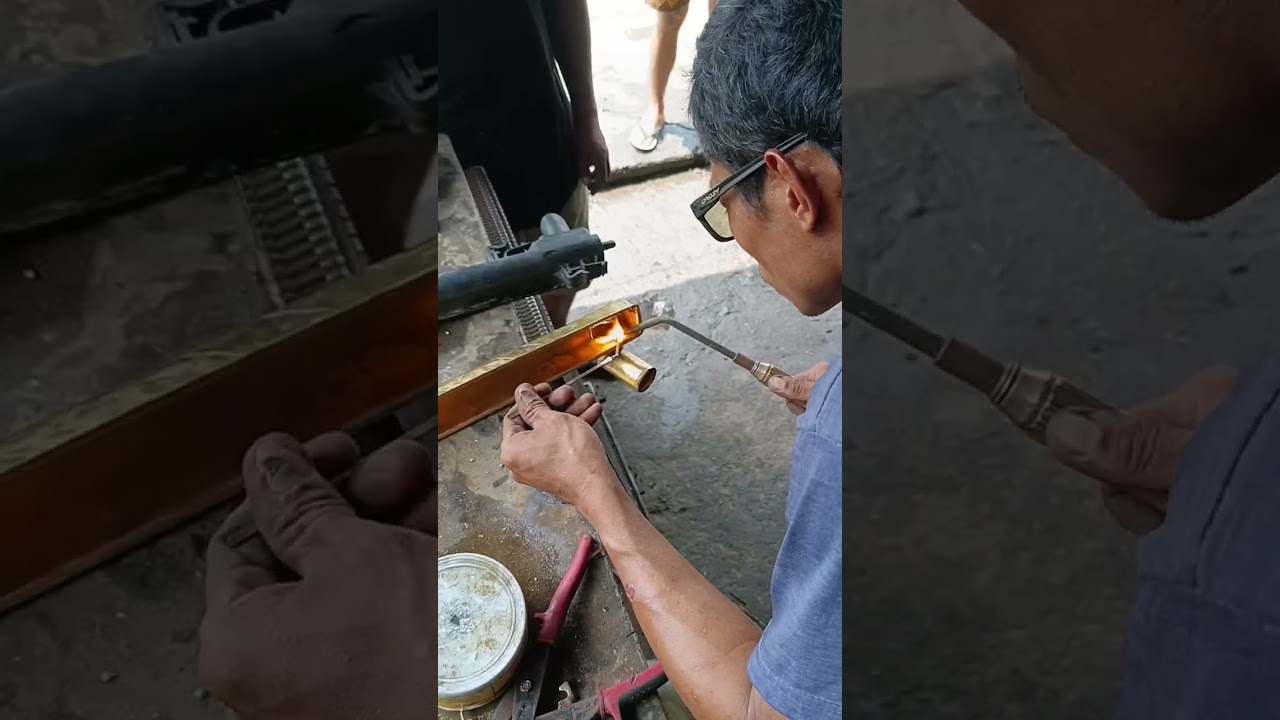 how to change top cover and overhauled mitsubishi lancer's radiator