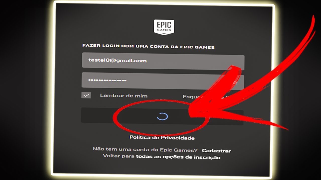 NÃO CONSIGO CONECTAR NA EPIC GAMES * RESOLVIDO *
