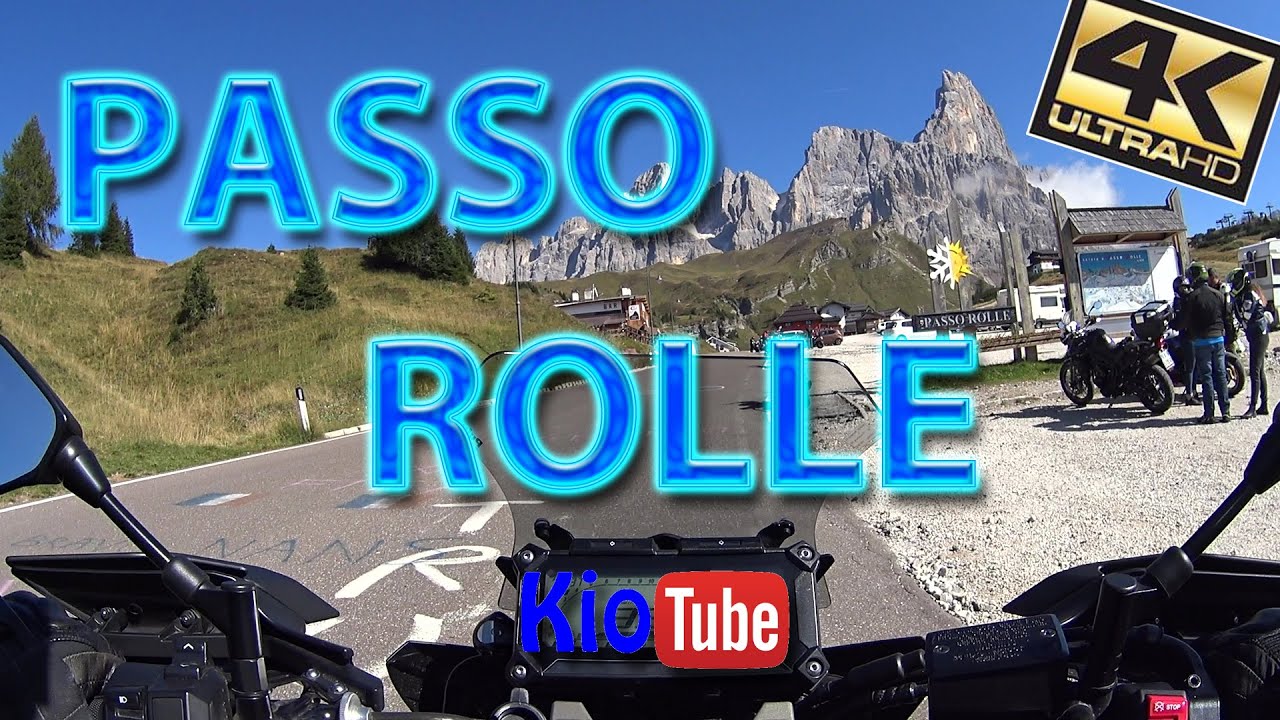 Passo Rolle (4K): YAMAHA TRACER 900