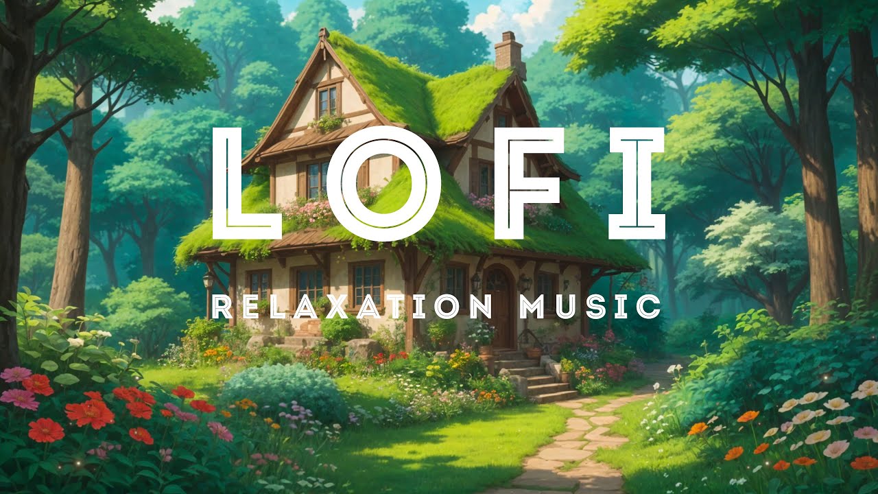 LOFI Relaxation Music: Relaxing Lofi Beats in a Cozy Forest Cabin | Birdsong, and Chill Music