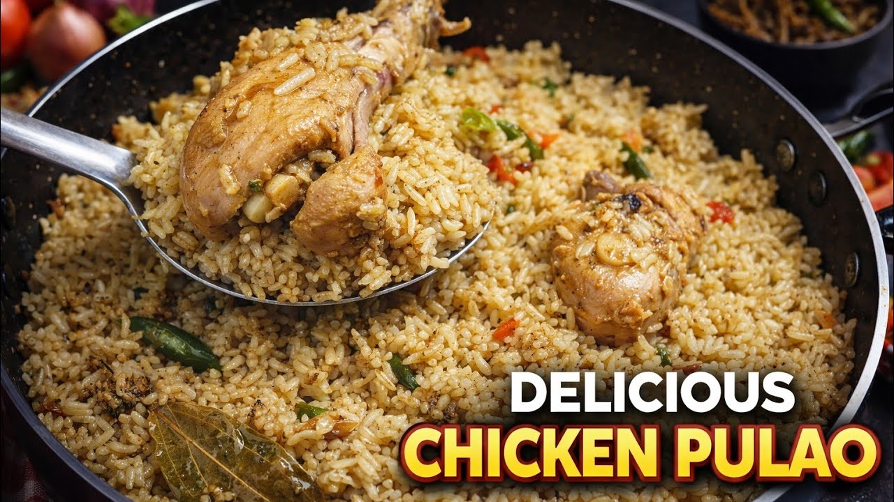 Mughlai chicken pulao Eid aur Ramzan special pulao recipe iftar recipe