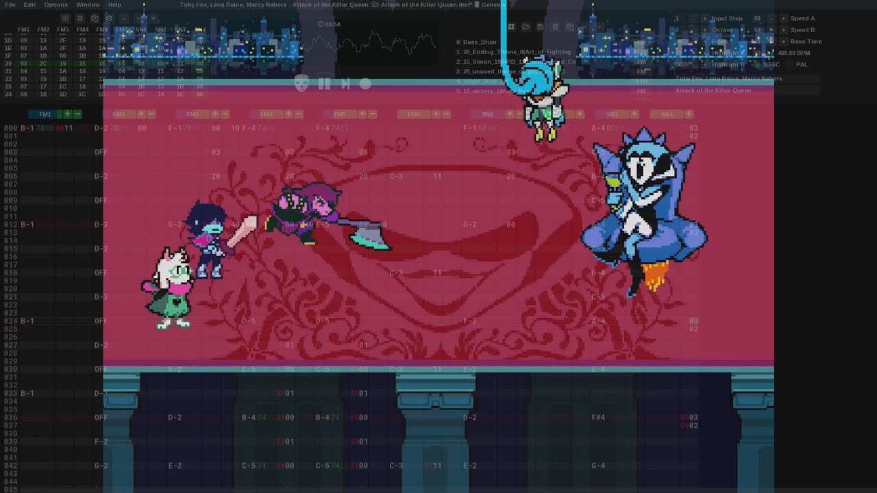 Deltarune Ch. 2 ~ Attack of the Killer Queen (YM2612 + SN76489 Arrangement)