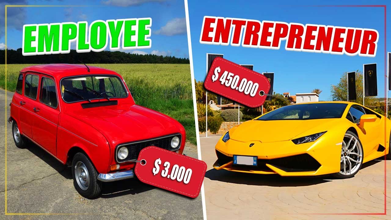 The differences between entrepreneurs and employees