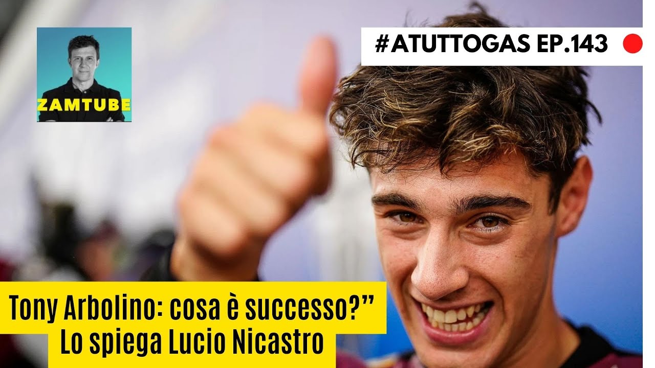 Tony Arbolino, cosa è successo?