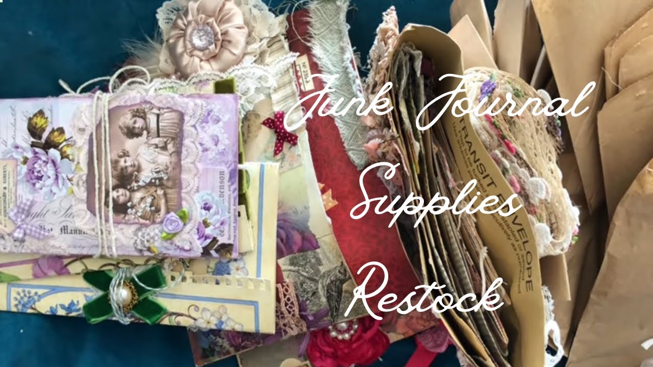 Junk Journal Supplies Restock