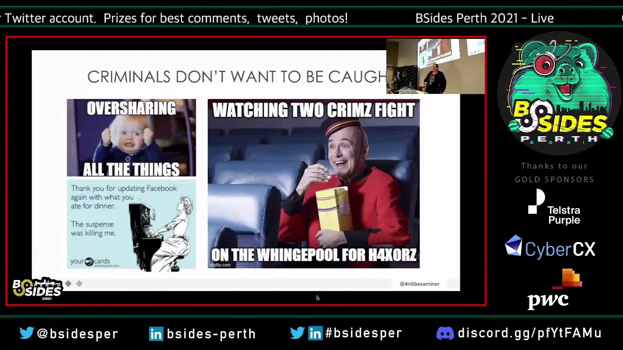 BSides Perth 2021: Bex Nitert & Digital Transformation of the Illicit Economy