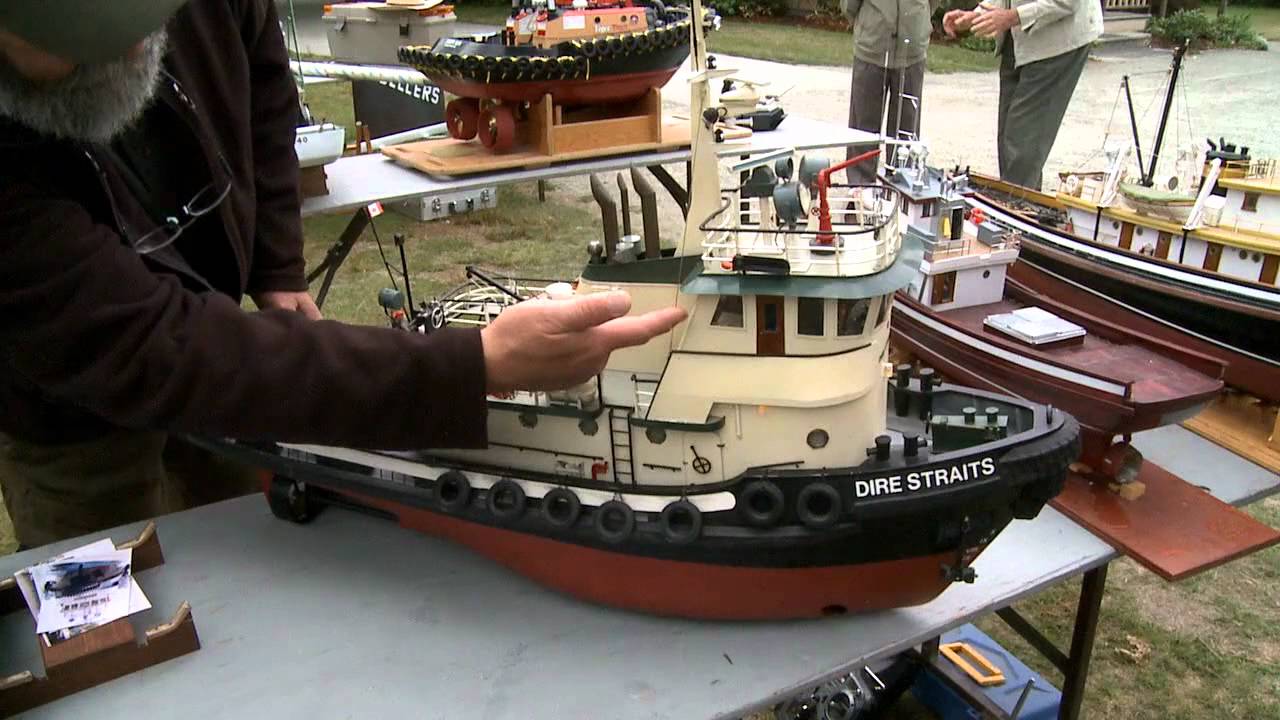 What are model RC Boats made of? Great scale models