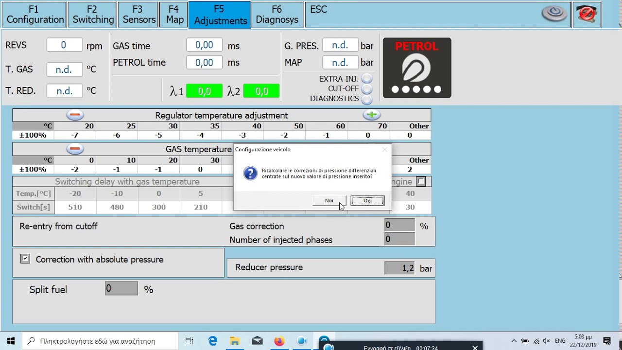 Lovato Smart Easy Fast Lpg-Gas Map-Parameters-Adjustments