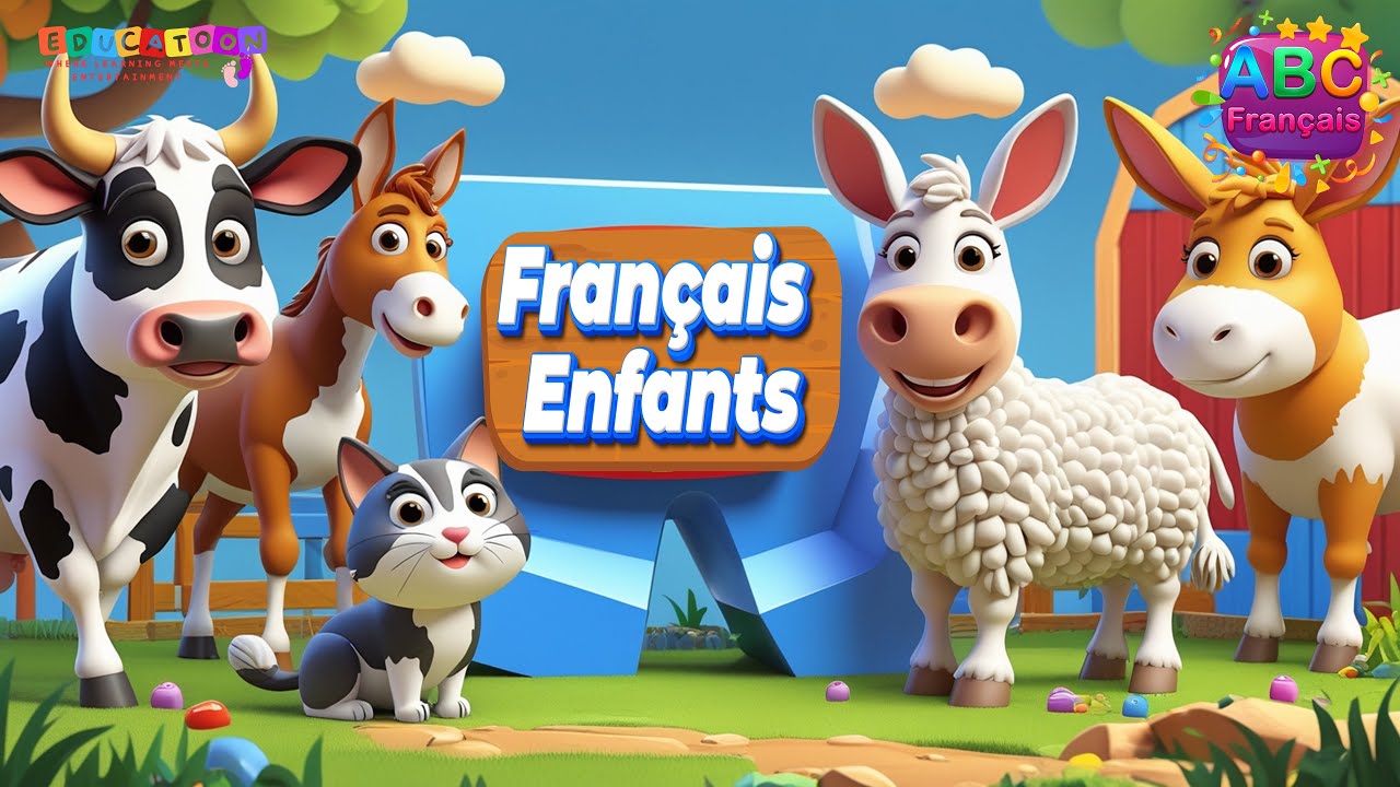 Les animaux domestiques et leurs sons &ndash; Domestic animals and their sounds