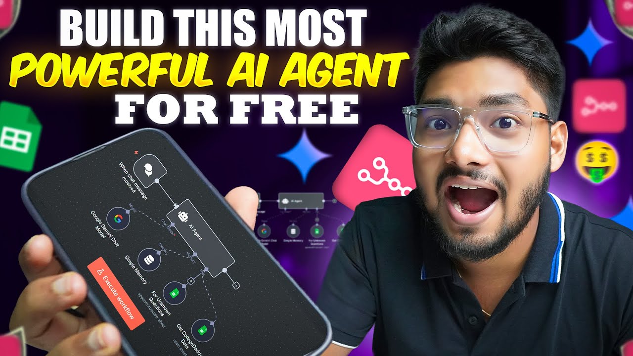 Build This Powerful AI Agent from scratch for FREE & Print Money While Sleeping