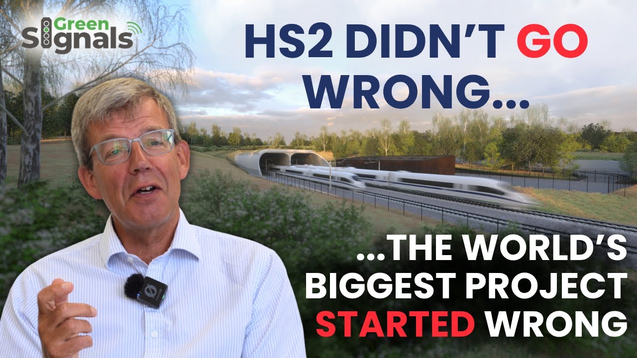HS2 didn’t GO wrong  It STARTED wrong – James Stewart review interview