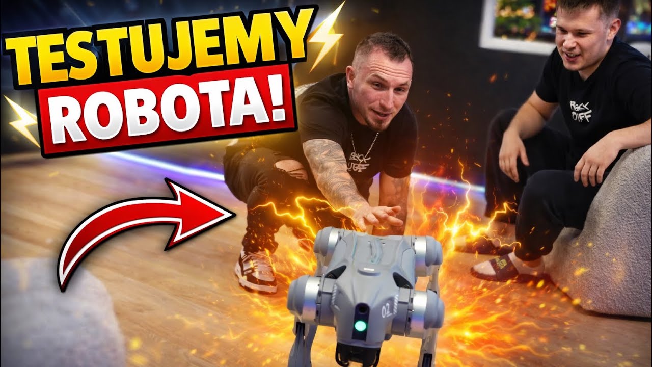 Isamu i jego nowy SYN! Robo pies chciał zniszczyć lambo!!!