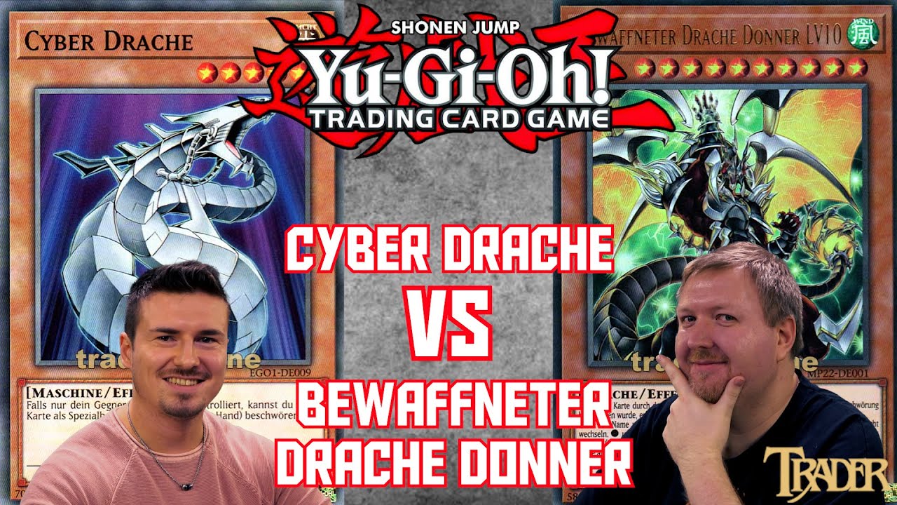 YuGiOh Cyberdrache VS Bewaffneter Drache Donner deutsch | StreamDuell 916 | Trader Duell 2025
