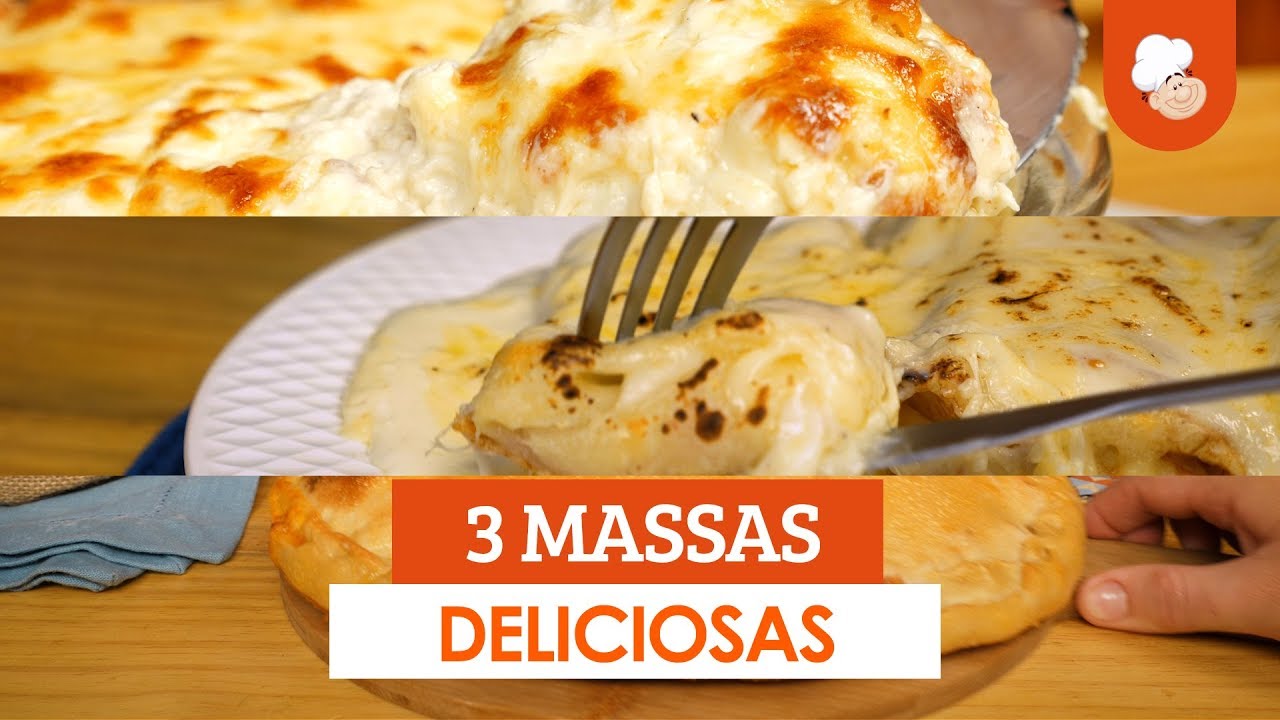 3 massas deliciosas — Receitas TudoGostoso