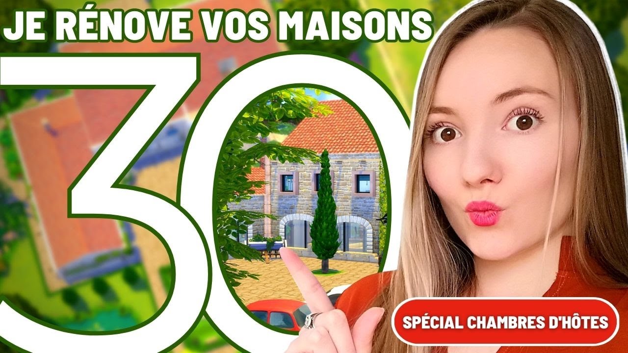 Je rénove VOS maisons 30 🎉 Sims 4