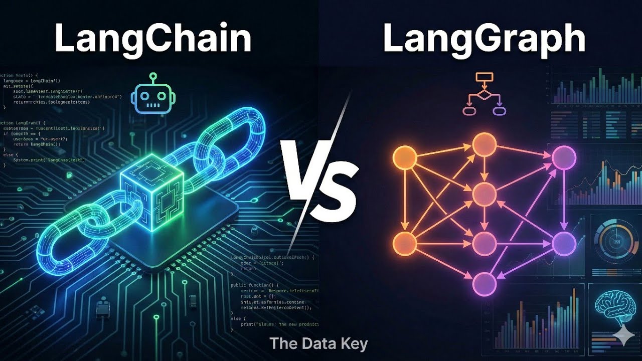 LangChain vs LangGraph: The Ultimate Guide to Building AI Agents | #langchain #aiagents #foryou 