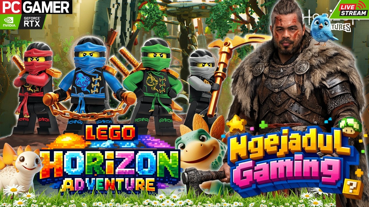 MABAR, UMUR HANYA SEBATAS ANGKA, MAIN LEGO LUAR BIASA! #livegaming #livestream