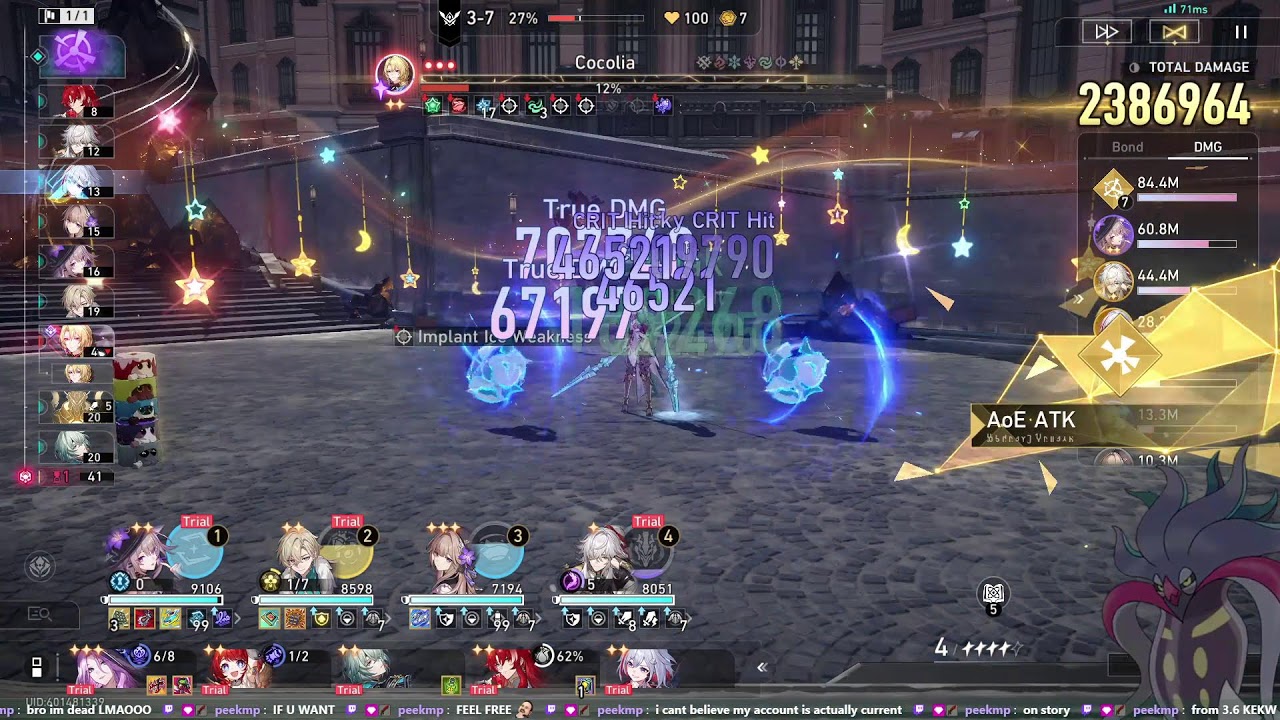 HSR: CONTINUING JADE FARMING FOR @Peekmp
