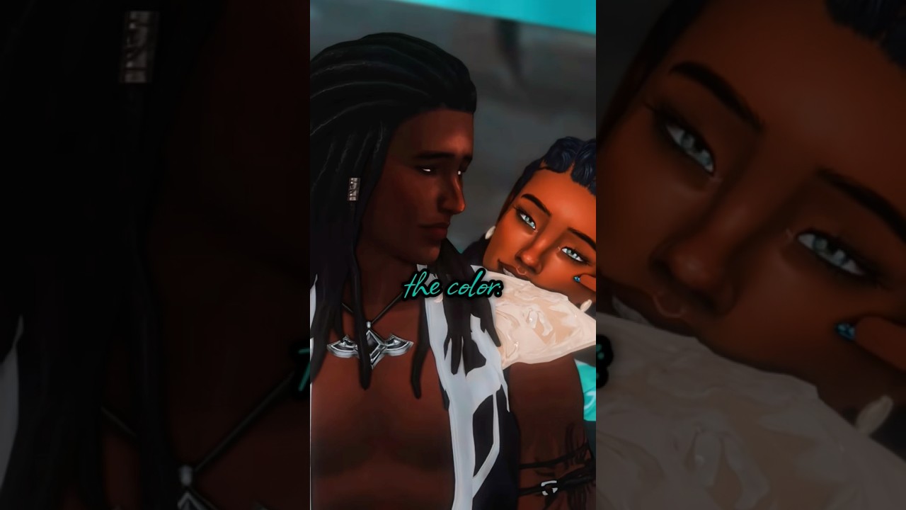 a little bit of color … 🤭 | House Daybreak Sims 4 Royal Fantasy Series 