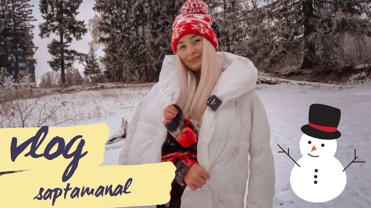 VLOG SAPTAMANAL | Hai cu mine la zapada | Poiana Brasov | Weekend la munte |