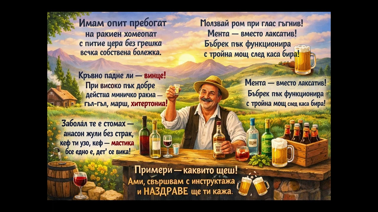 Ракиен хомеопат - Алманах за оцеляване в Медковец