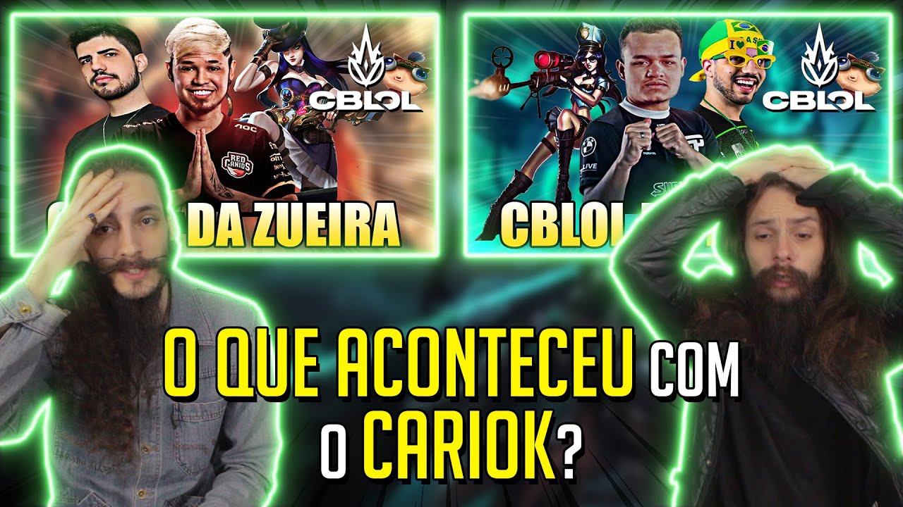 REAGINDO ao CBLOL DA ZUEIRA | TITAN CALANDO BVOY, ROBO FEEDANDO A TORRE E CARIOK PERDIDO...