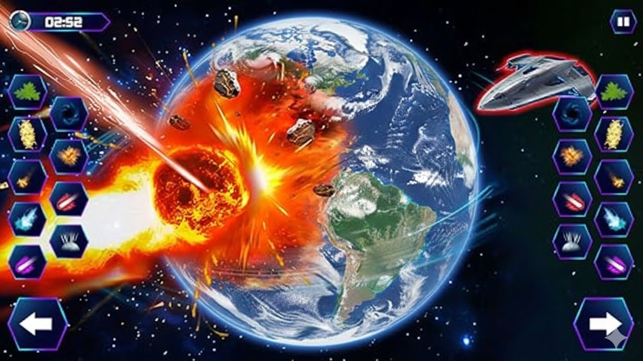 Biggest Smash Earth In Solar Smash Game - #4