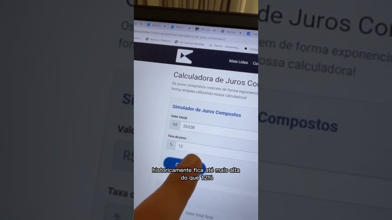 O esquema é ganhar em Euro ou dólar e investir em real 😂