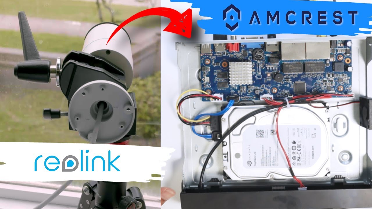 Добавьте камеры Reolink к Amcrest NVR через ONVIF (также работает с Hikvision)