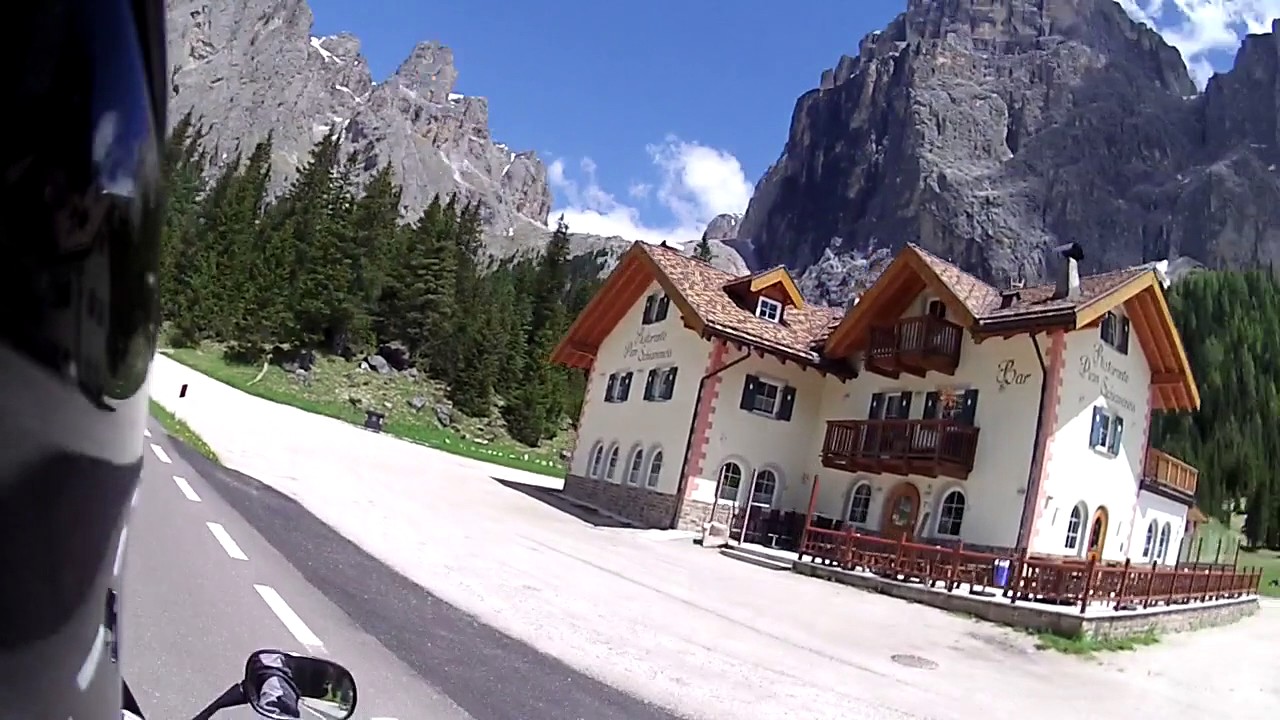 Sellajoch Dolomiten | Passo Sella Dolomiti | Honda CBF 1000