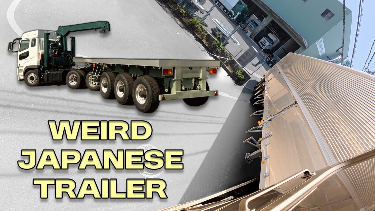 A Day of Pulling Trailers in Japan.   One Was... Weird