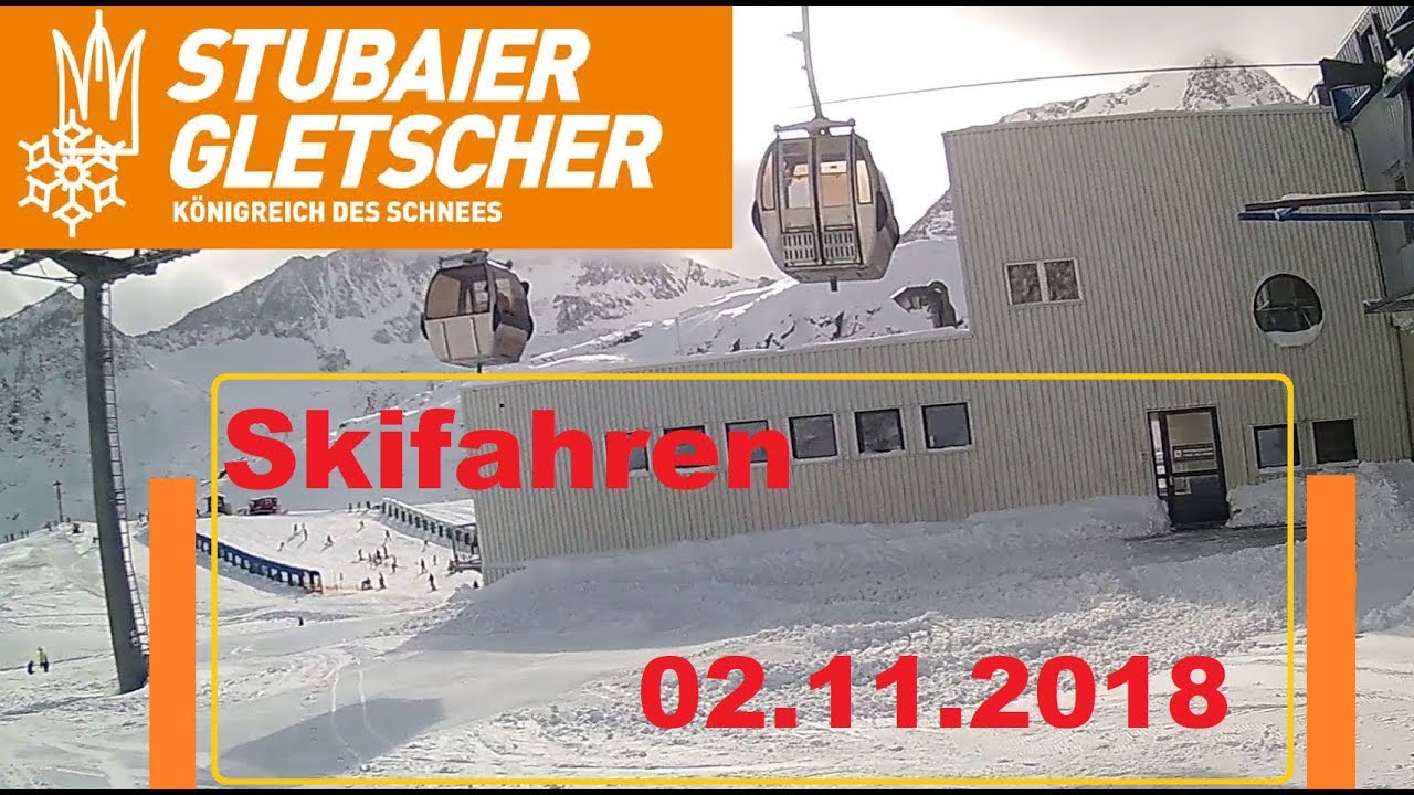 Skifahren Stubaier Gletscher 02.11.2018