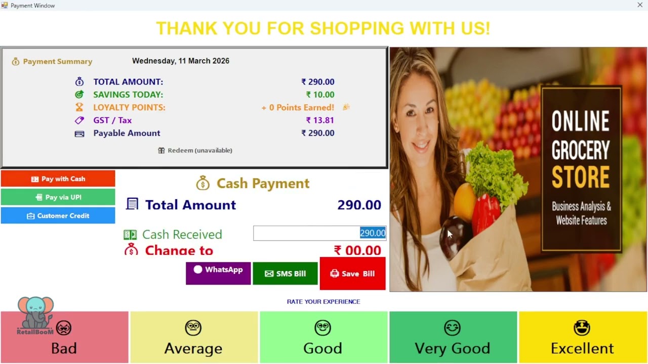 Garments Shop Billing Software Demo | RetailBoom POS
