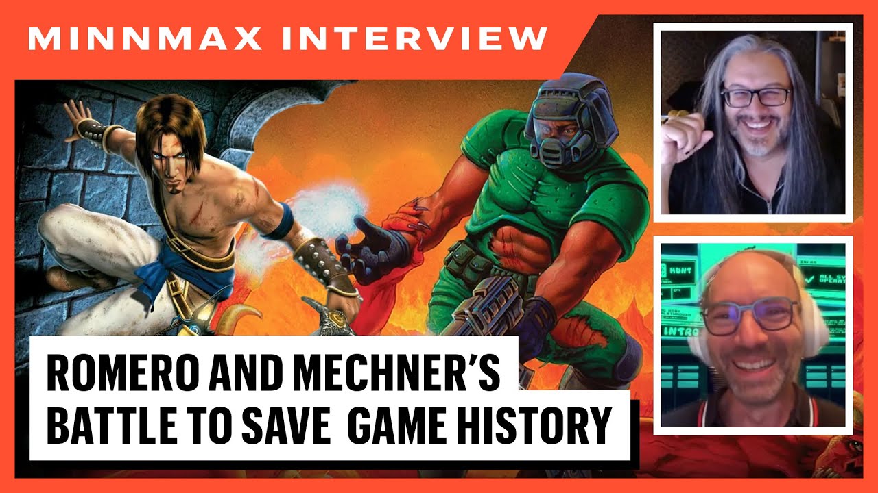 John Romero And Jordan Mechner's Battle To Save Gaming History - MinnMax Interview